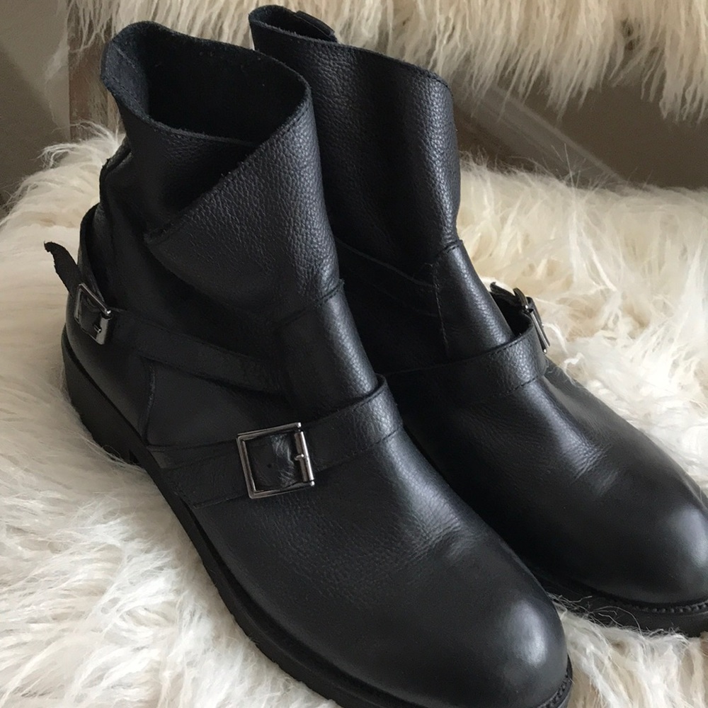 Black ASH booties